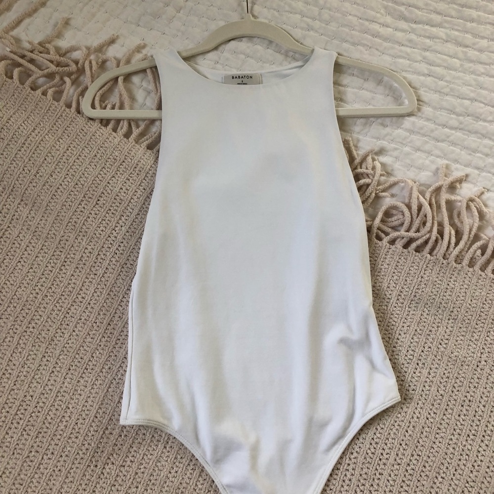 Aritzia Babaton High Neck 90s Bodysuit